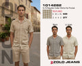 Zolo Jeans Camisa Hombre Textura