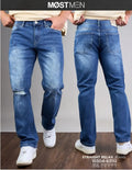 Most Men Pantalon Jeans Hombre Straight Relax