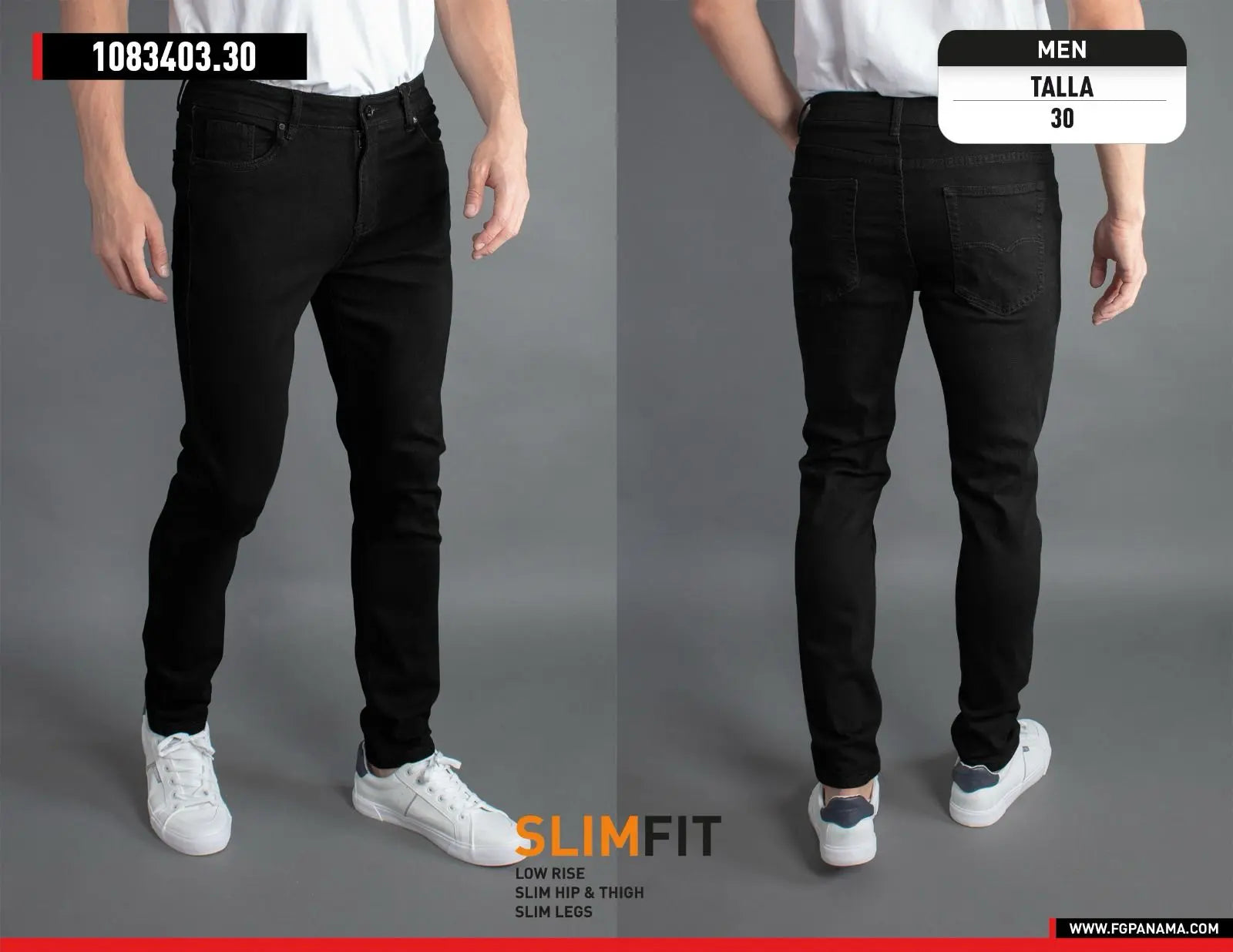 Zolo Jeans Pantalon Hombre Slim Fit
