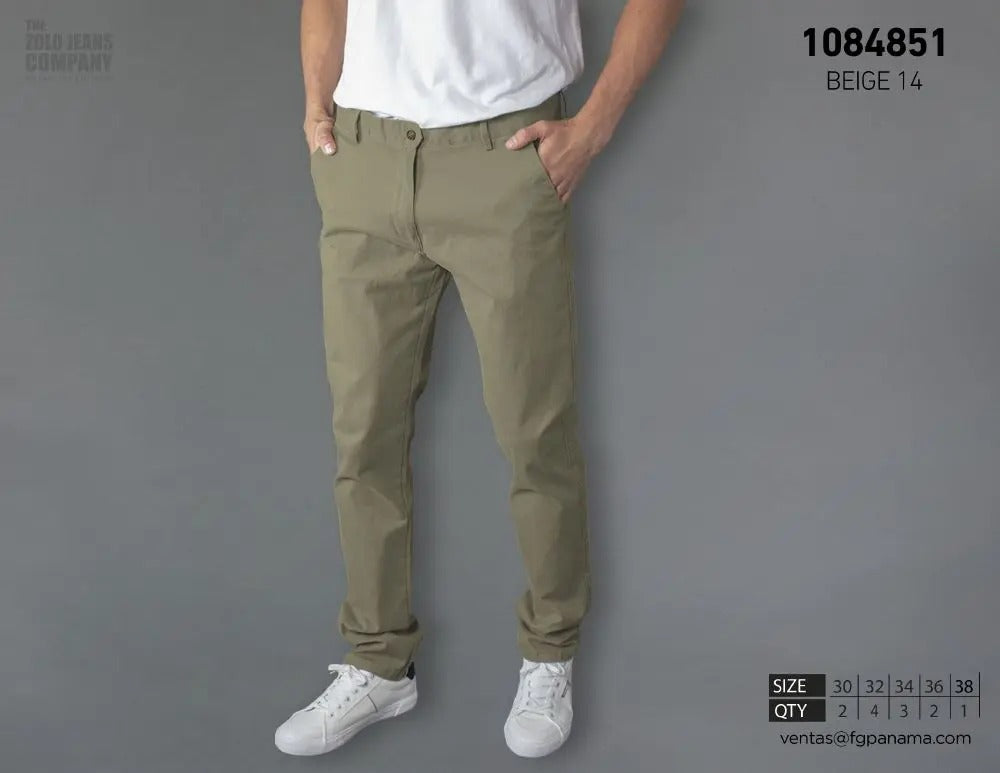 Zolo Jeans Pantalon Hombre de Vestir