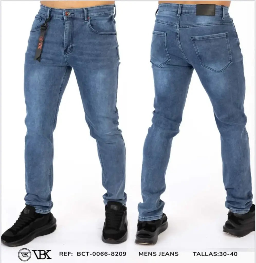 VBK Pantalon Jeans Hombre